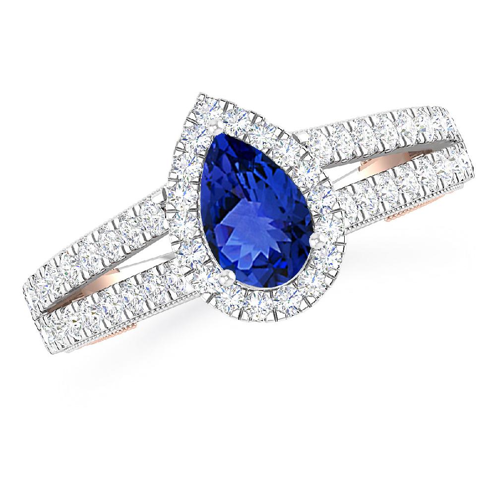 White Gold - Tanzanite