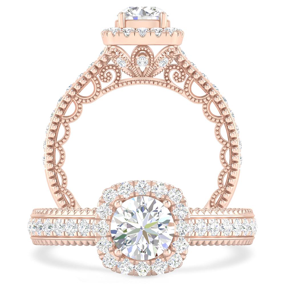 Rose Gold - Diamond