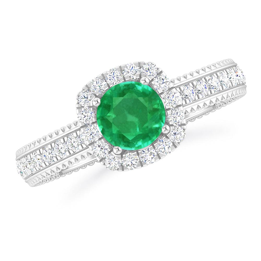 White Gold - Emerald