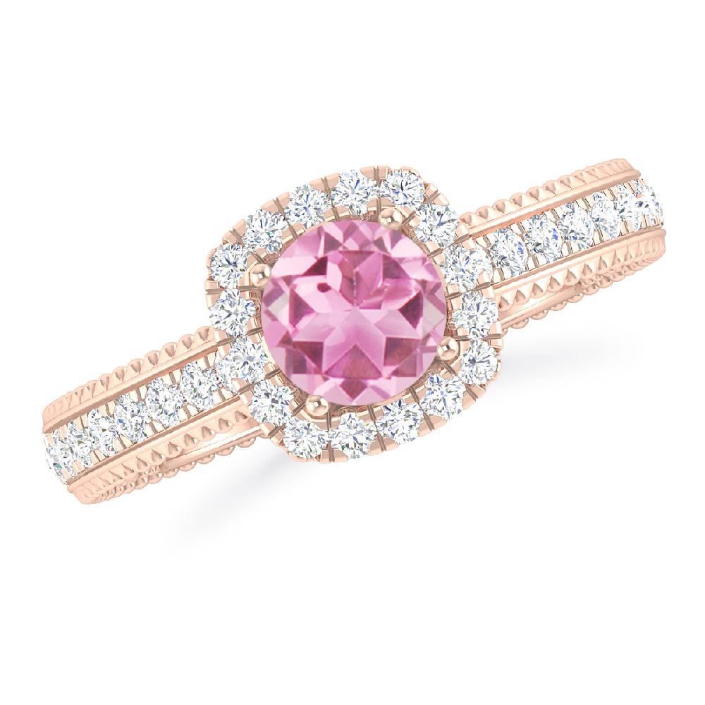 Rose Gold - Pink Tourmaline