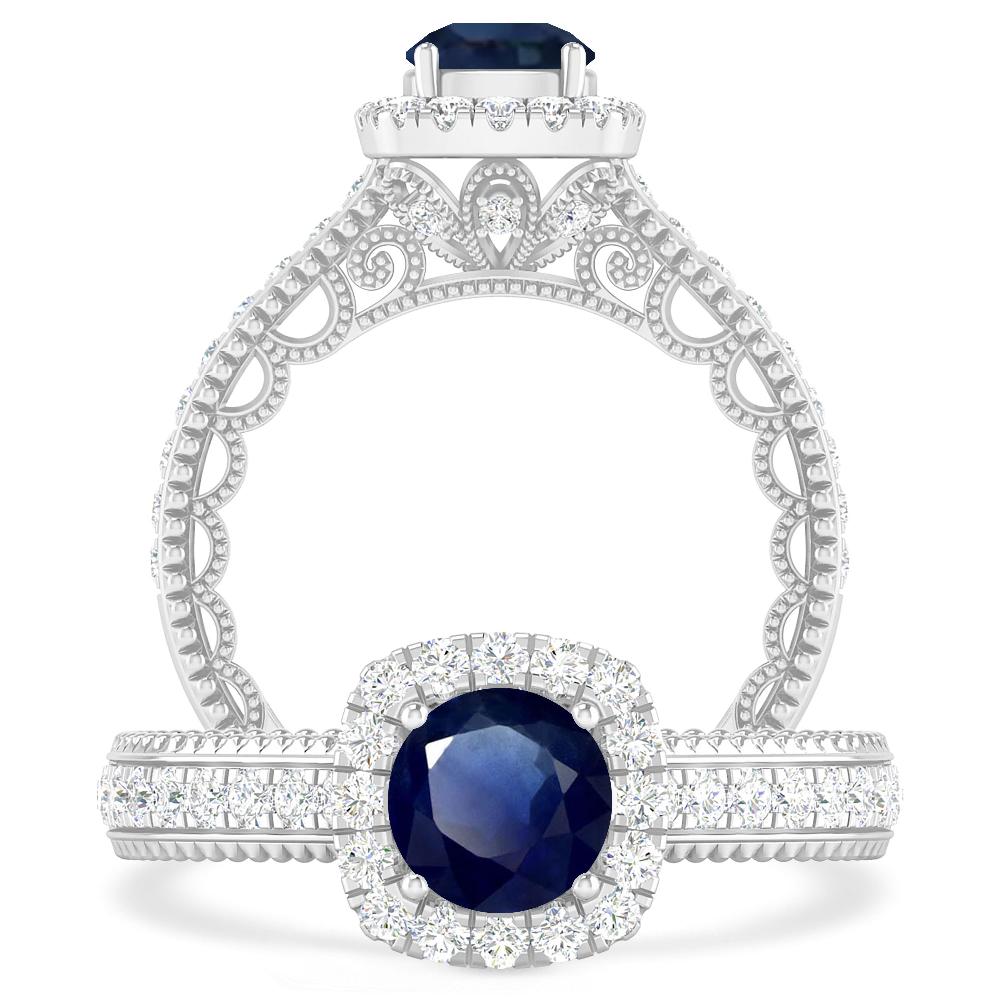 White Gold - Sapphire