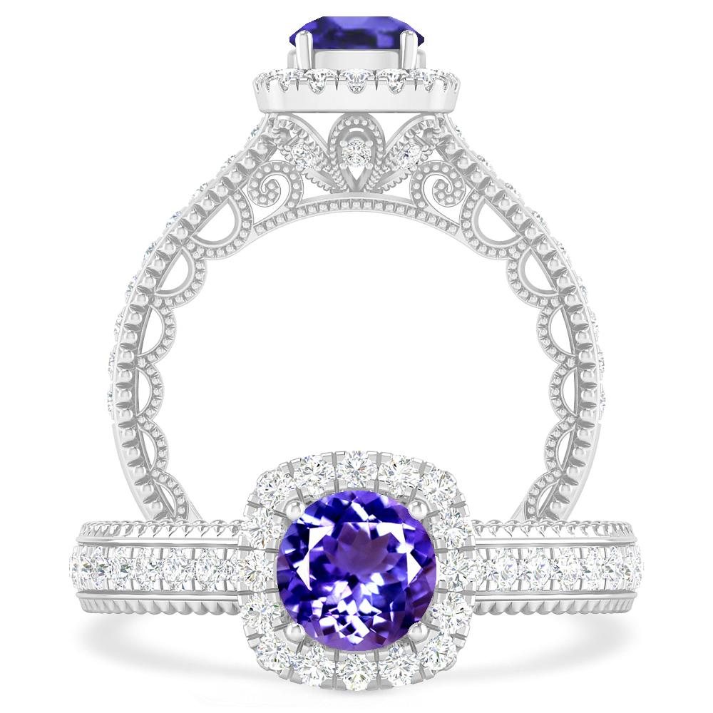 White Gold - Tanzanite