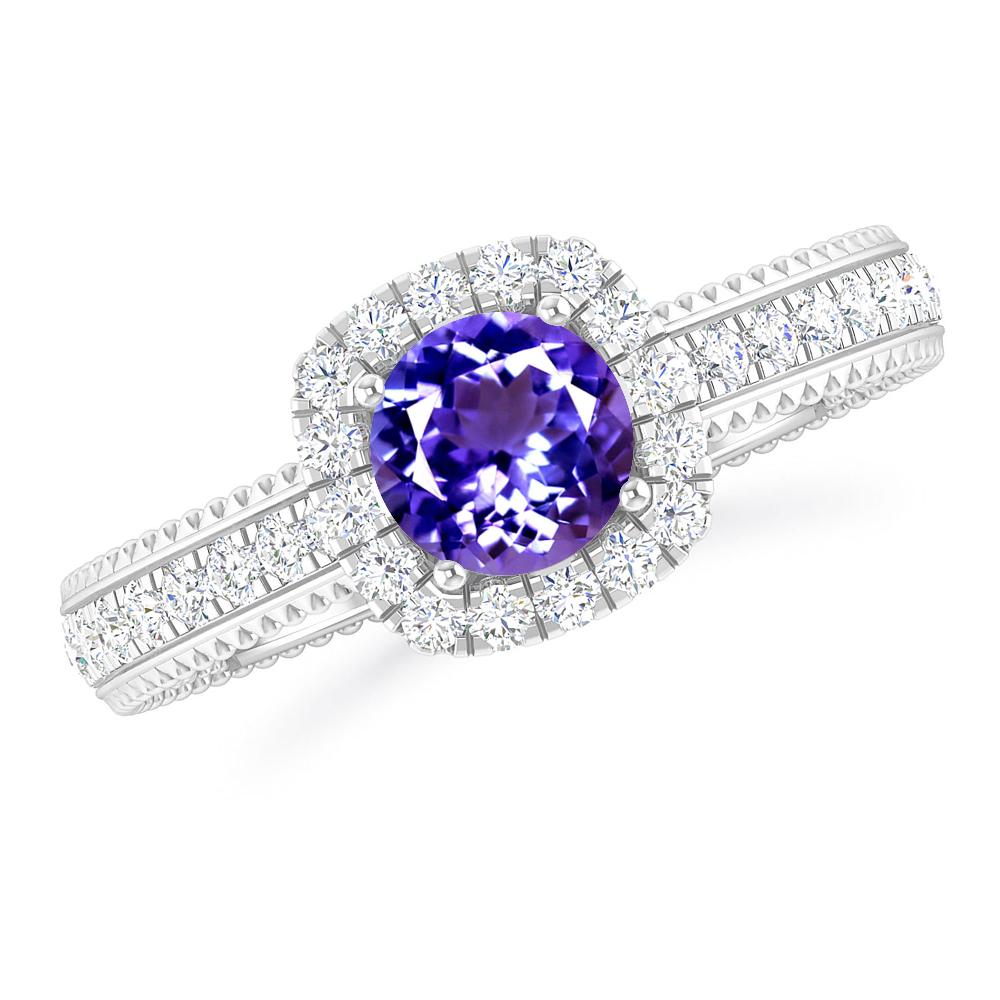 White Gold - Tanzanite