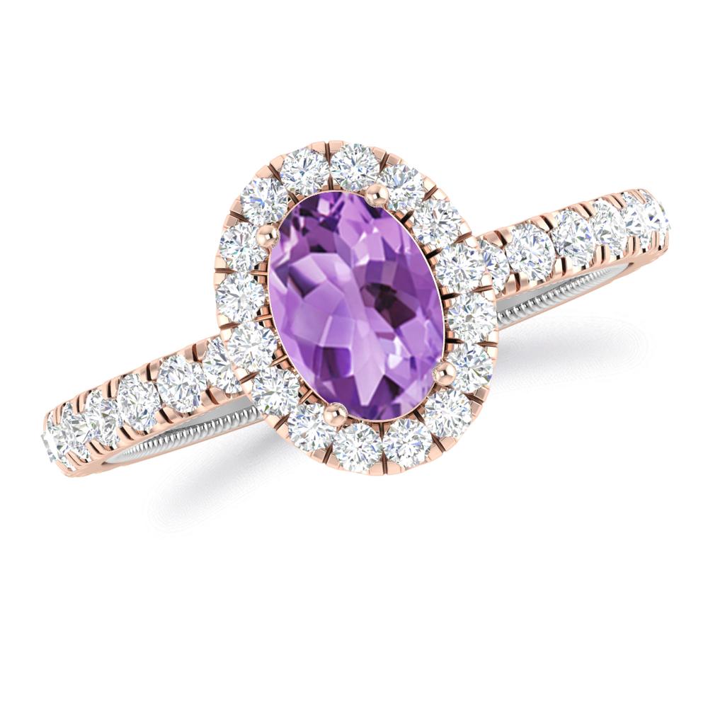 Rose Gold - Amethyst