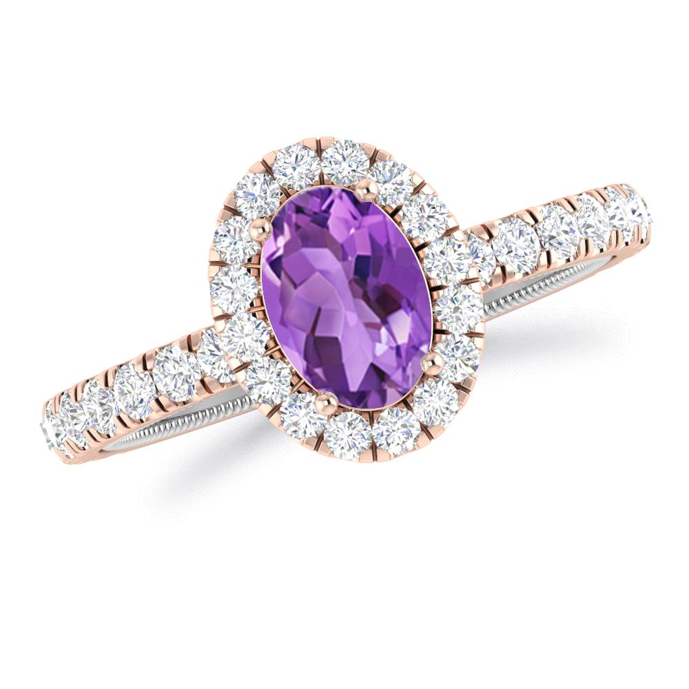 Rose Gold - Amethyst