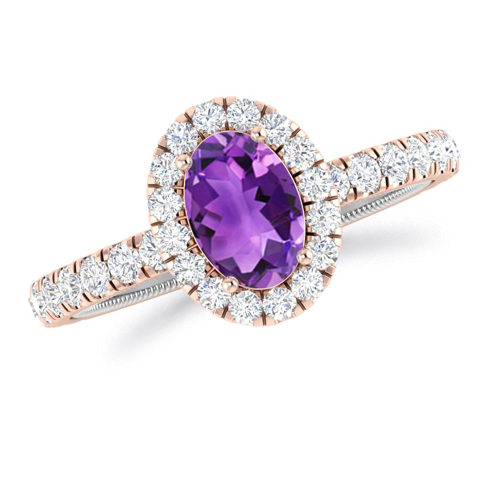 Rose Gold - Amethyst