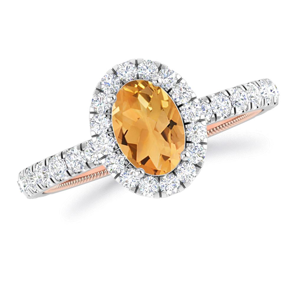 White Gold - Citrine