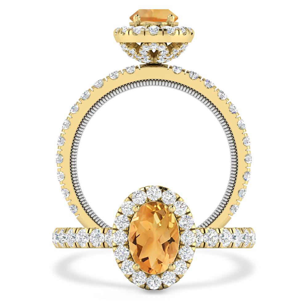 Yellow Gold - Citrine