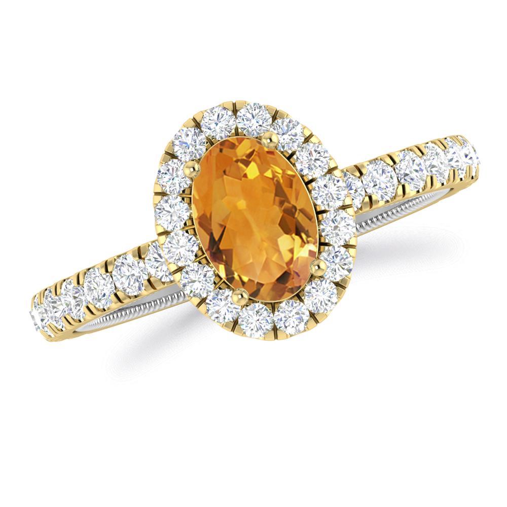 Yellow Gold - Citrine