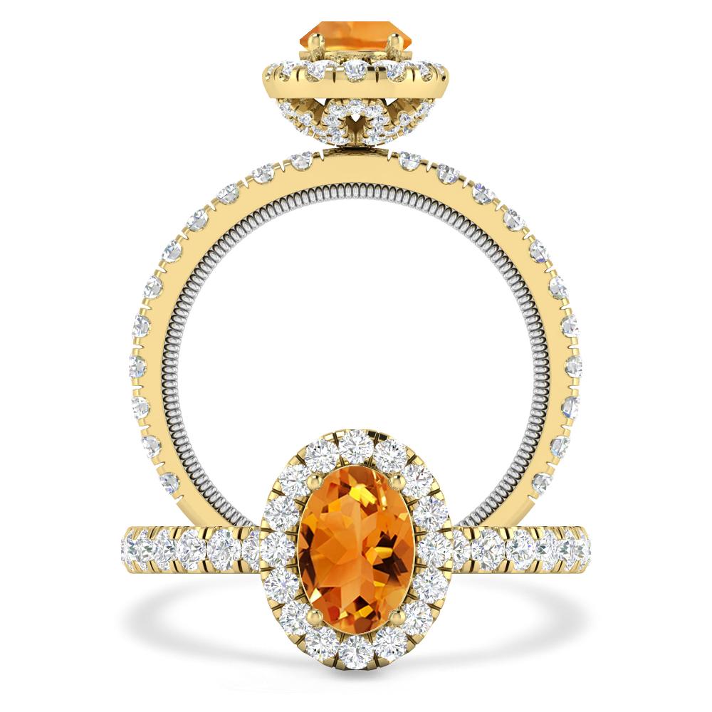 Yellow Gold - Citrine