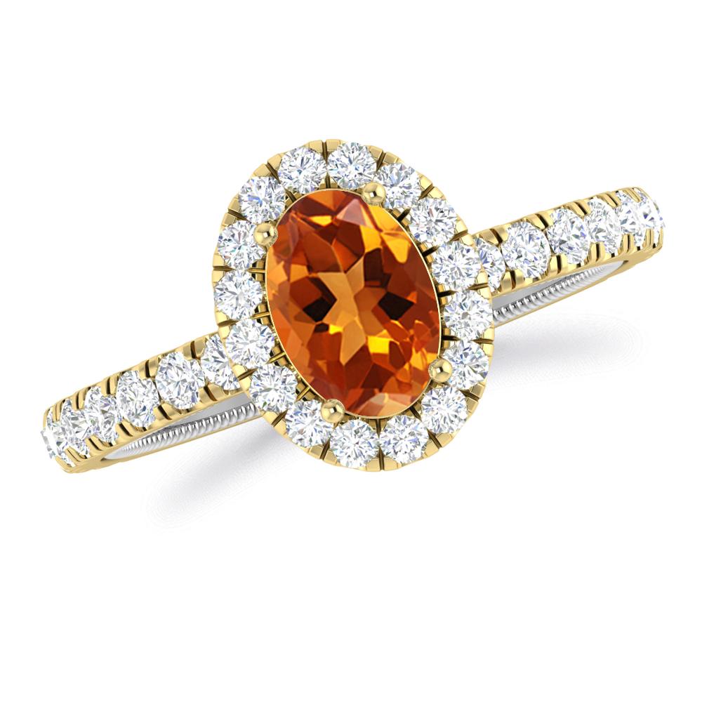 Yellow Gold - Citrine