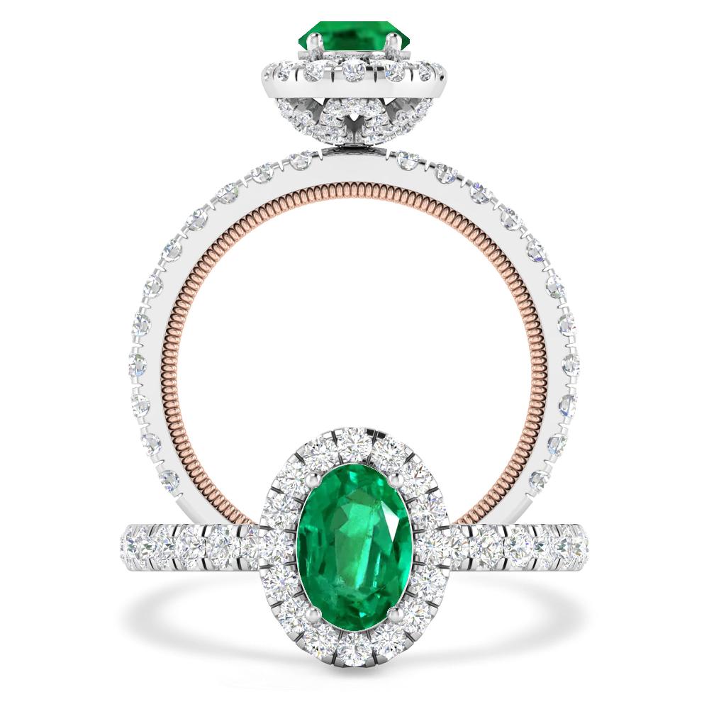 White Gold - Emerald