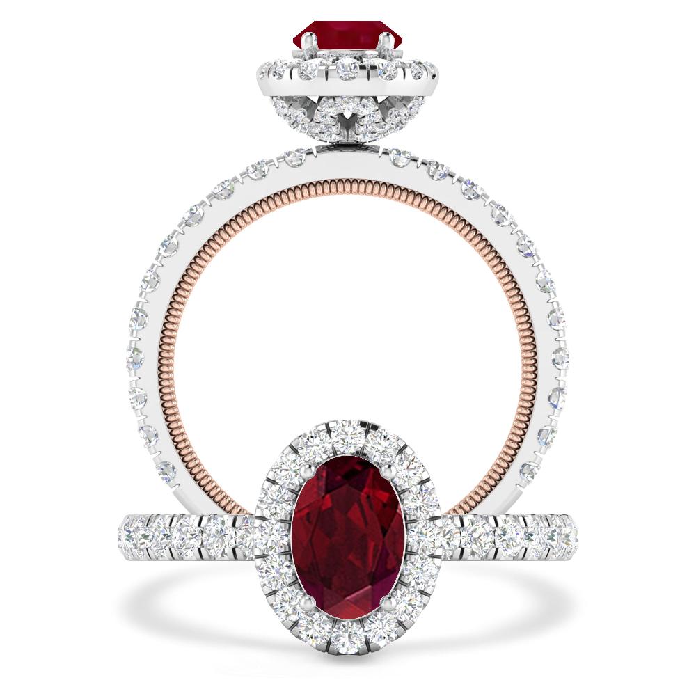 White Gold - Garnet