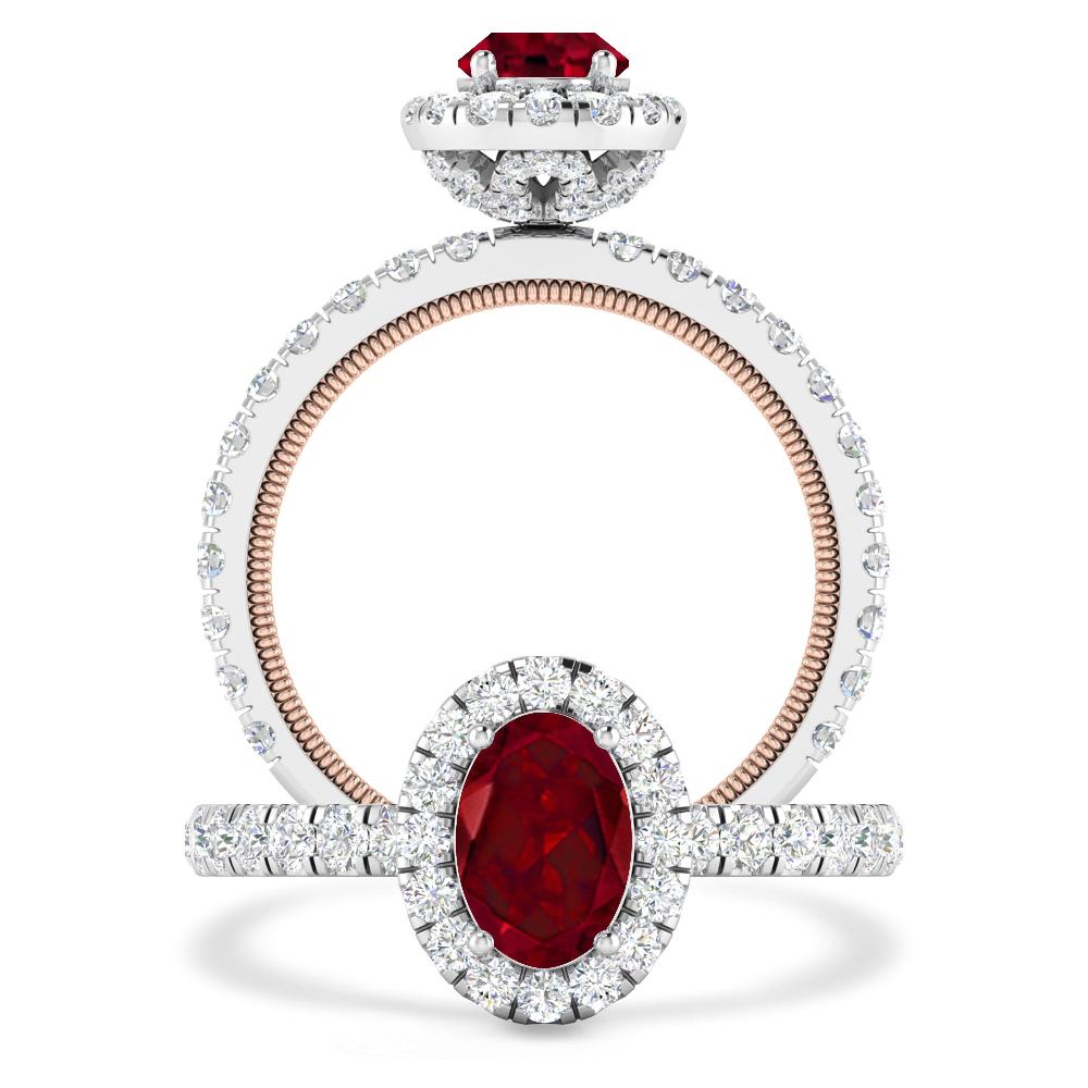 White Gold - Garnet