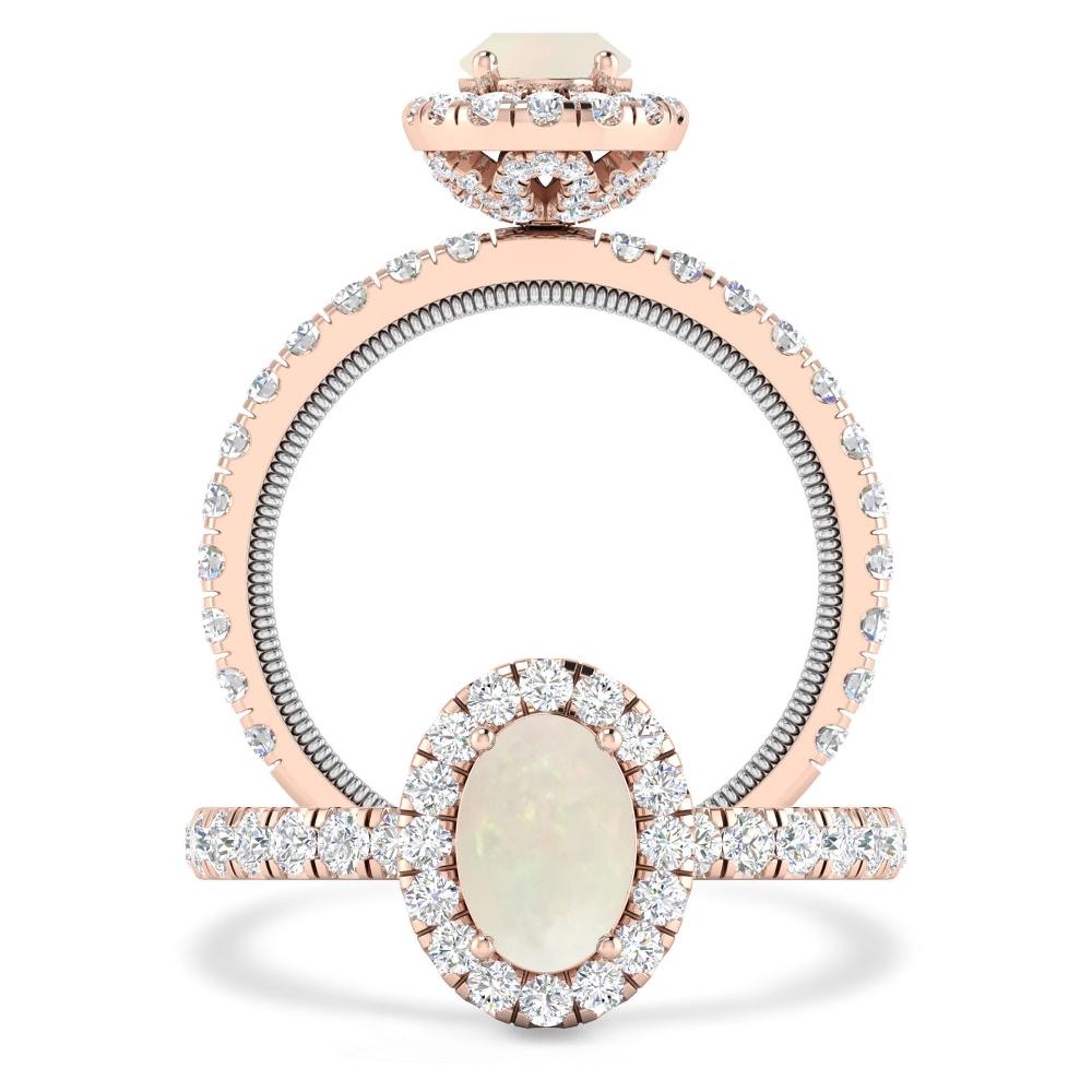 Rose Gold - Opal