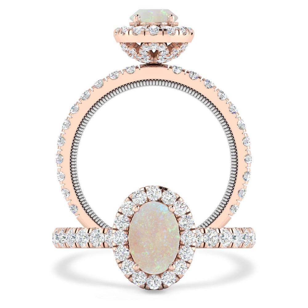 Rose Gold - Opal