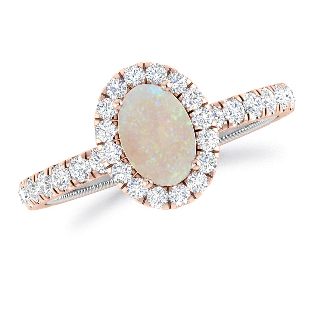 Rose Gold - Opal