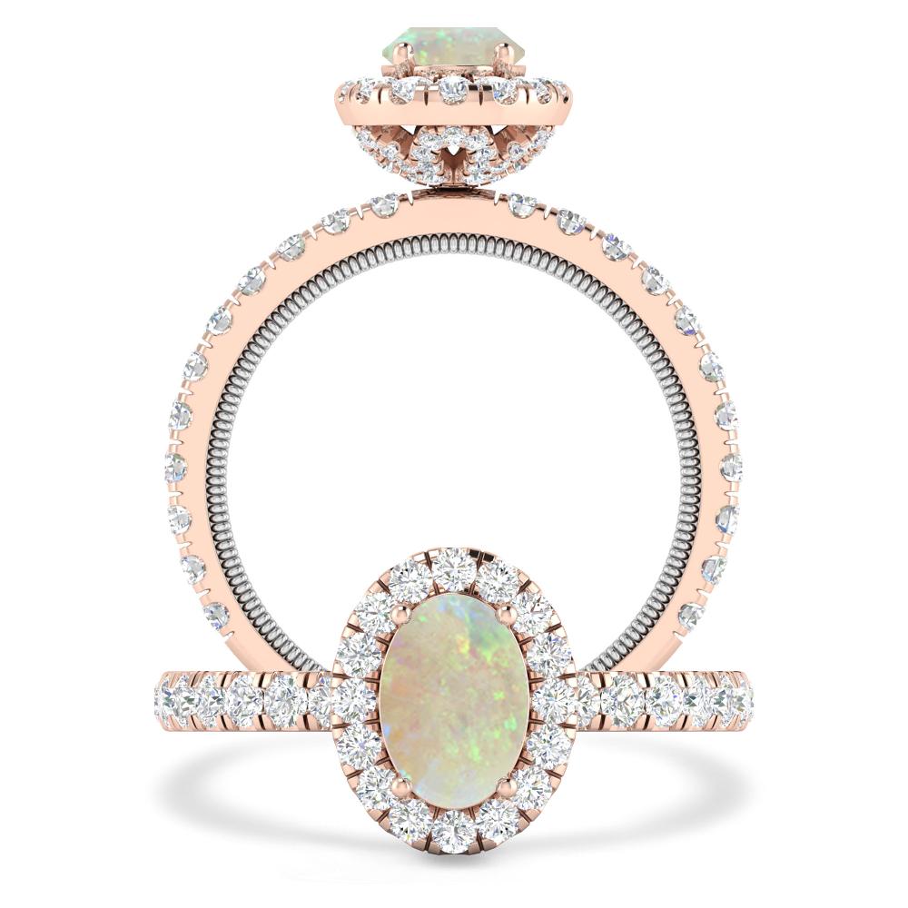 Rose Gold - Opal