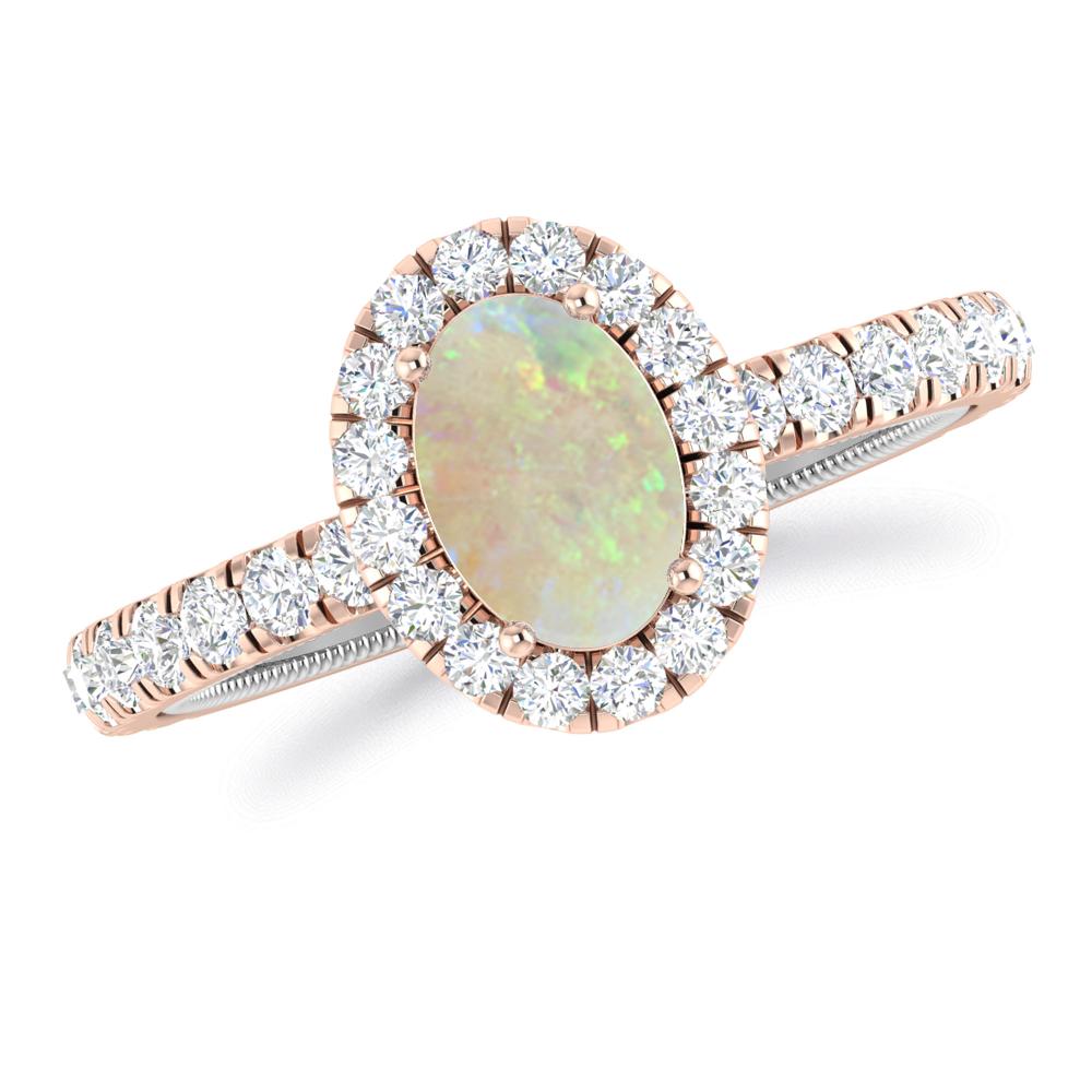 Rose Gold - Opal