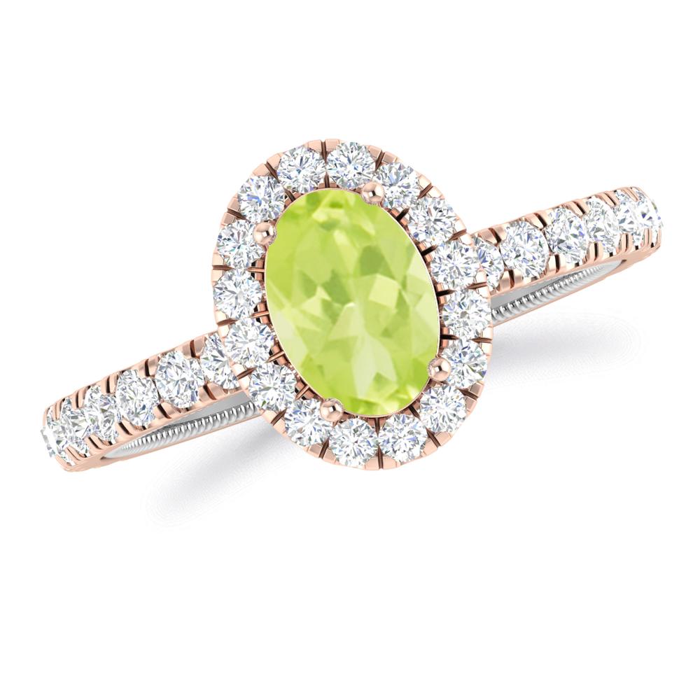 Rose Gold - Peridot