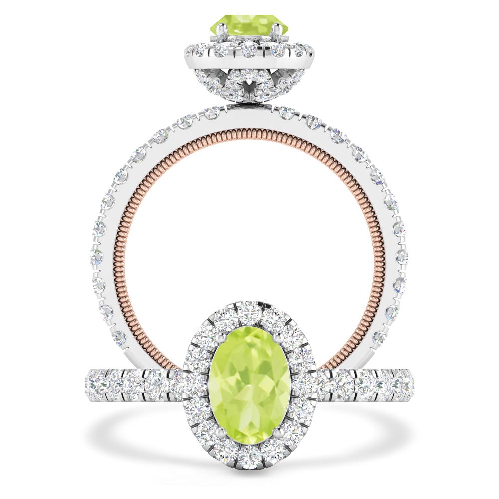 White Gold - Peridot