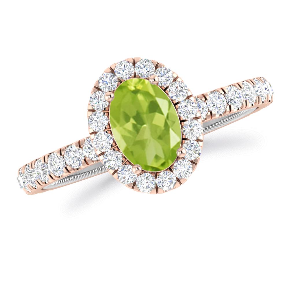 Rose Gold - Peridot