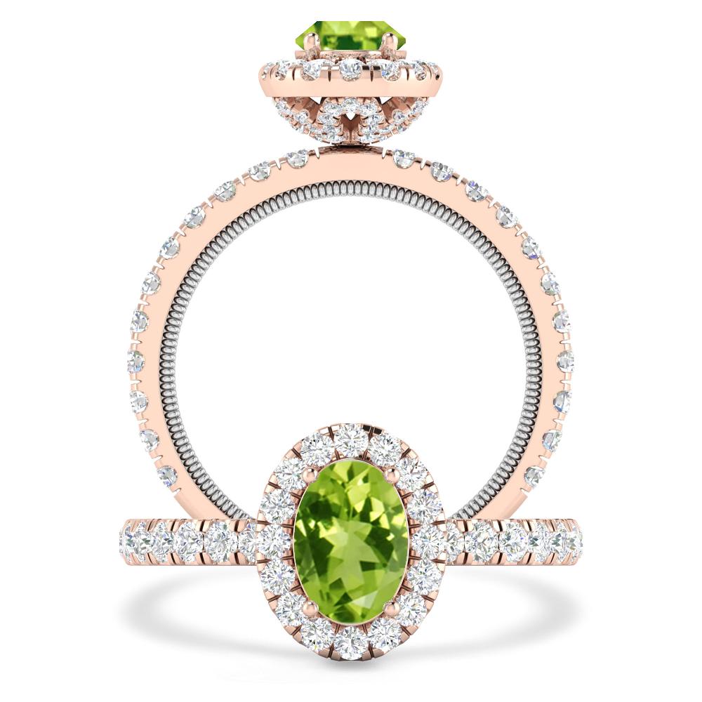 Rose Gold - Peridot