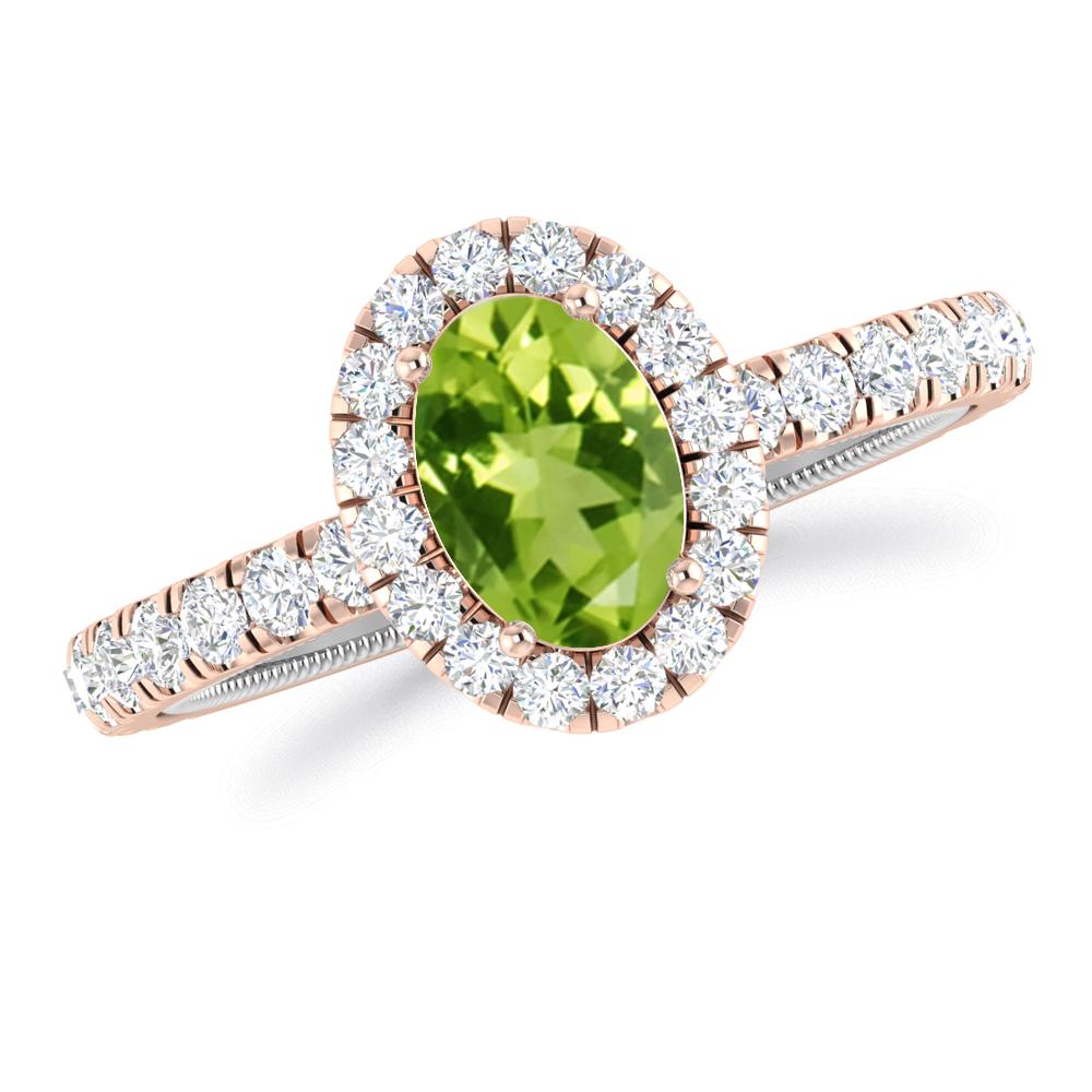 Rose Gold - Peridot