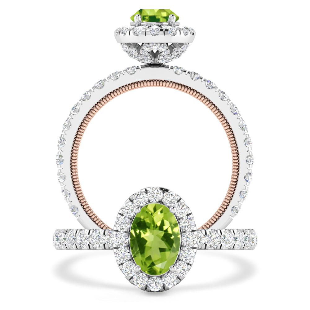 White Gold - Peridot