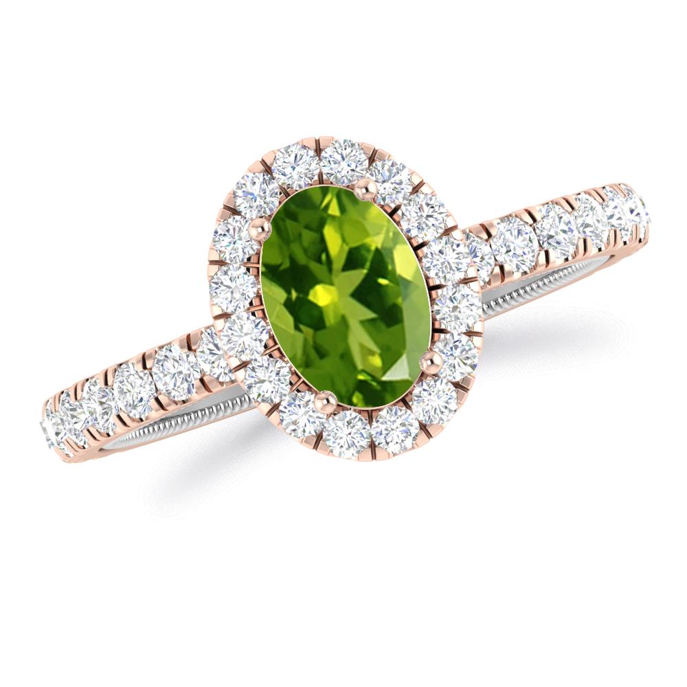 Rose Gold - Peridot