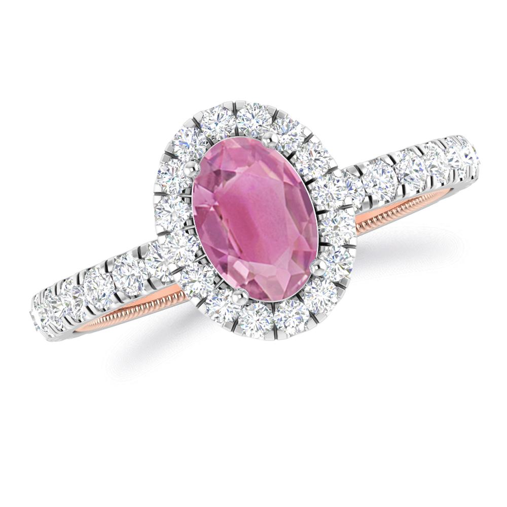 White Gold - Pink Tourmaline