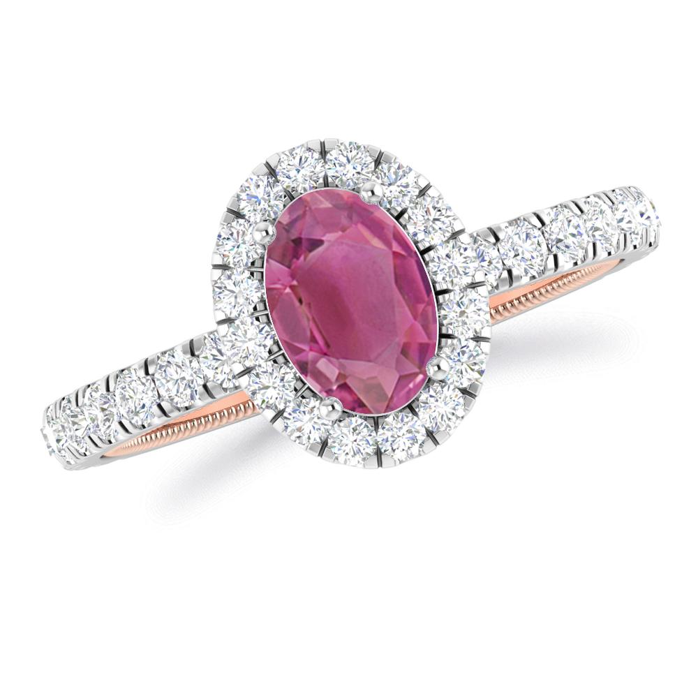 White Gold - Pink Tourmaline