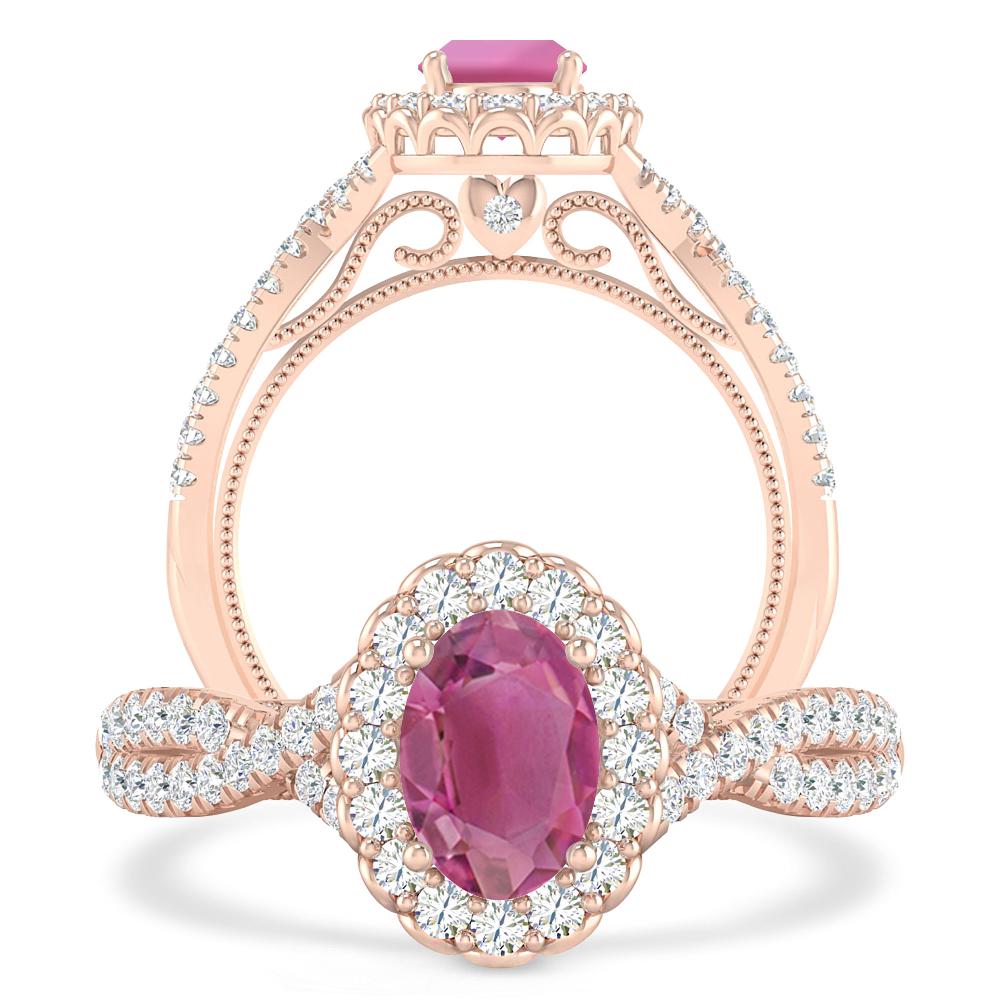 Rose Gold - Pink Tourmaline