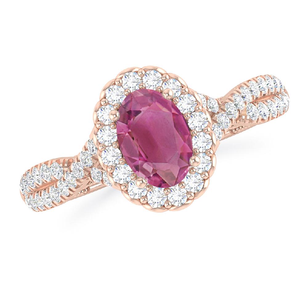 Rose Gold - Pink Tourmaline