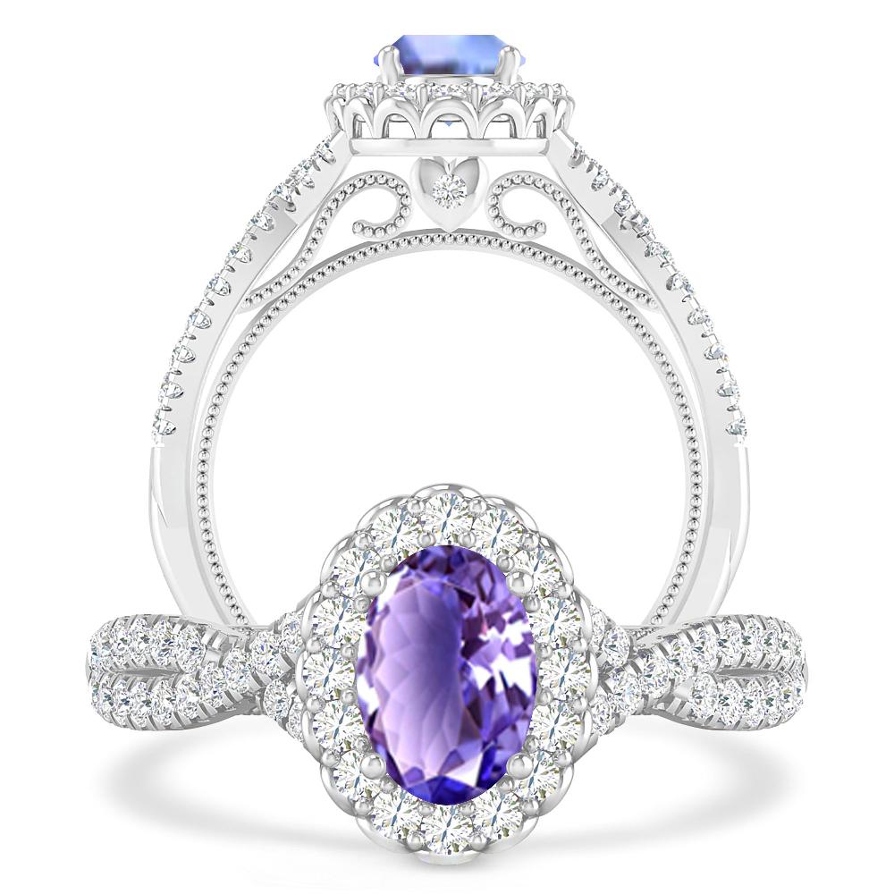 White Gold - Tanzanite