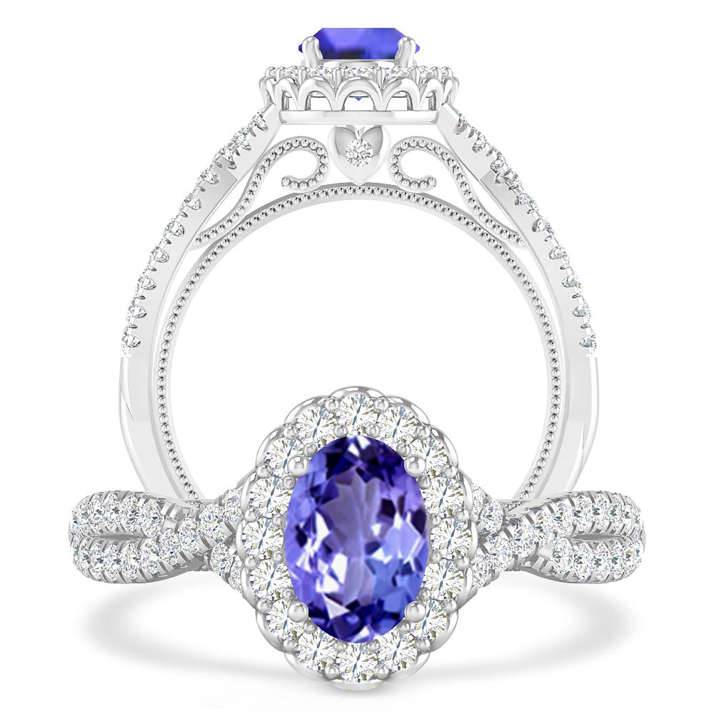 White Gold - Tanzanite