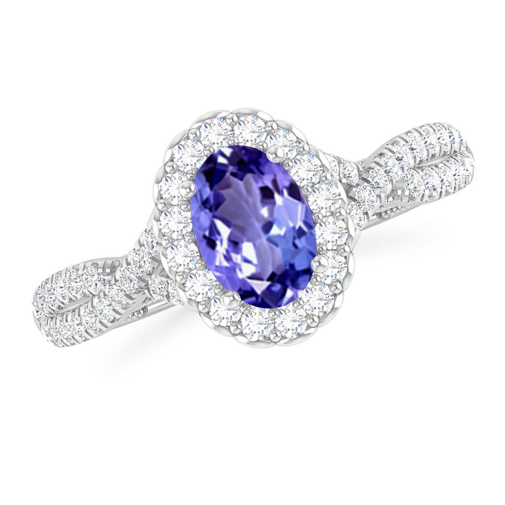 White Gold - Tanzanite