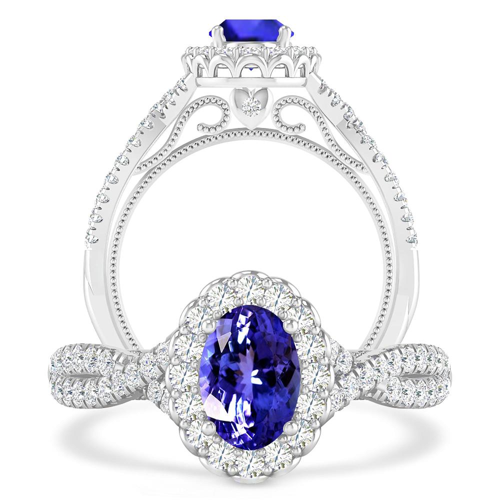 White Gold - Tanzanite