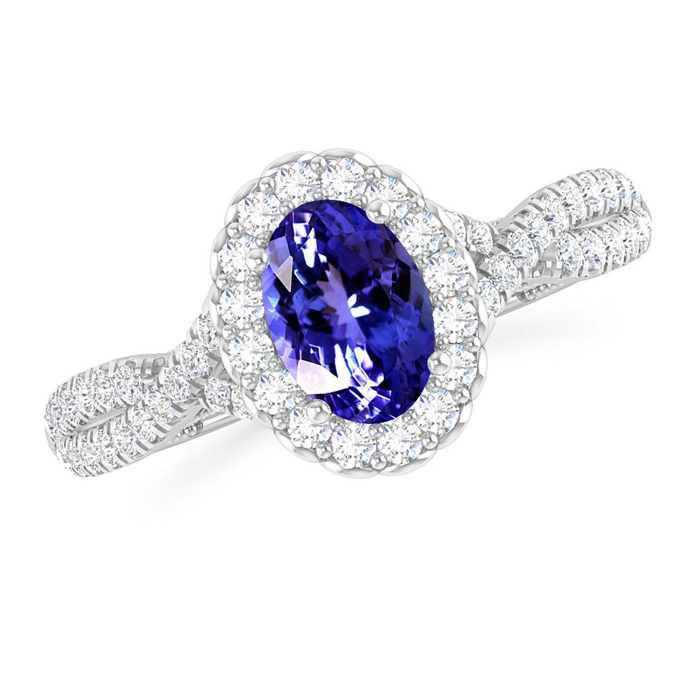 White Gold - Tanzanite