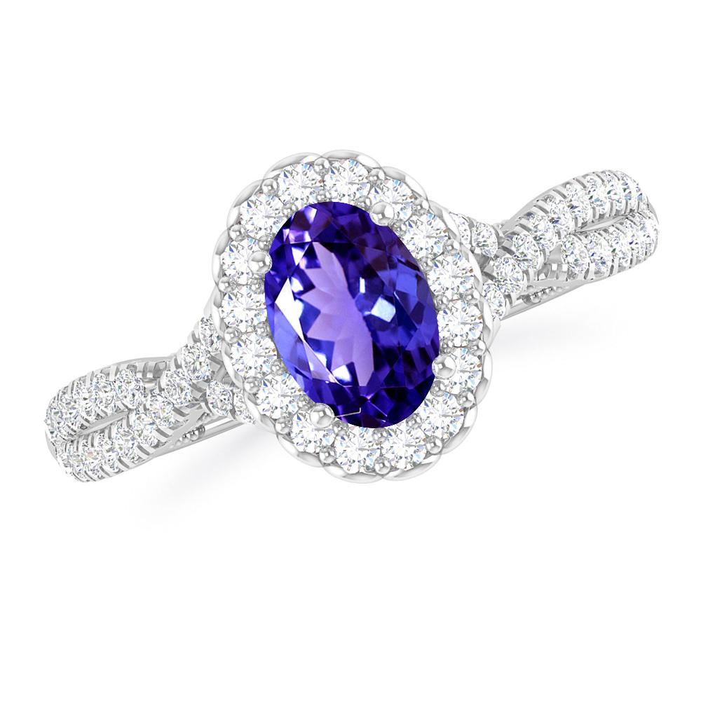 White Gold - Tanzanite