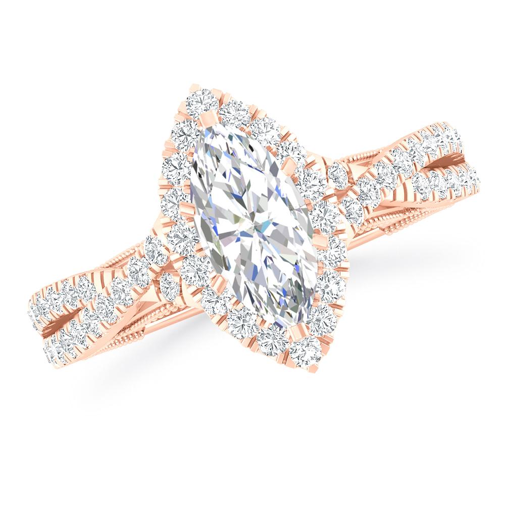 Rose Gold - Diamond