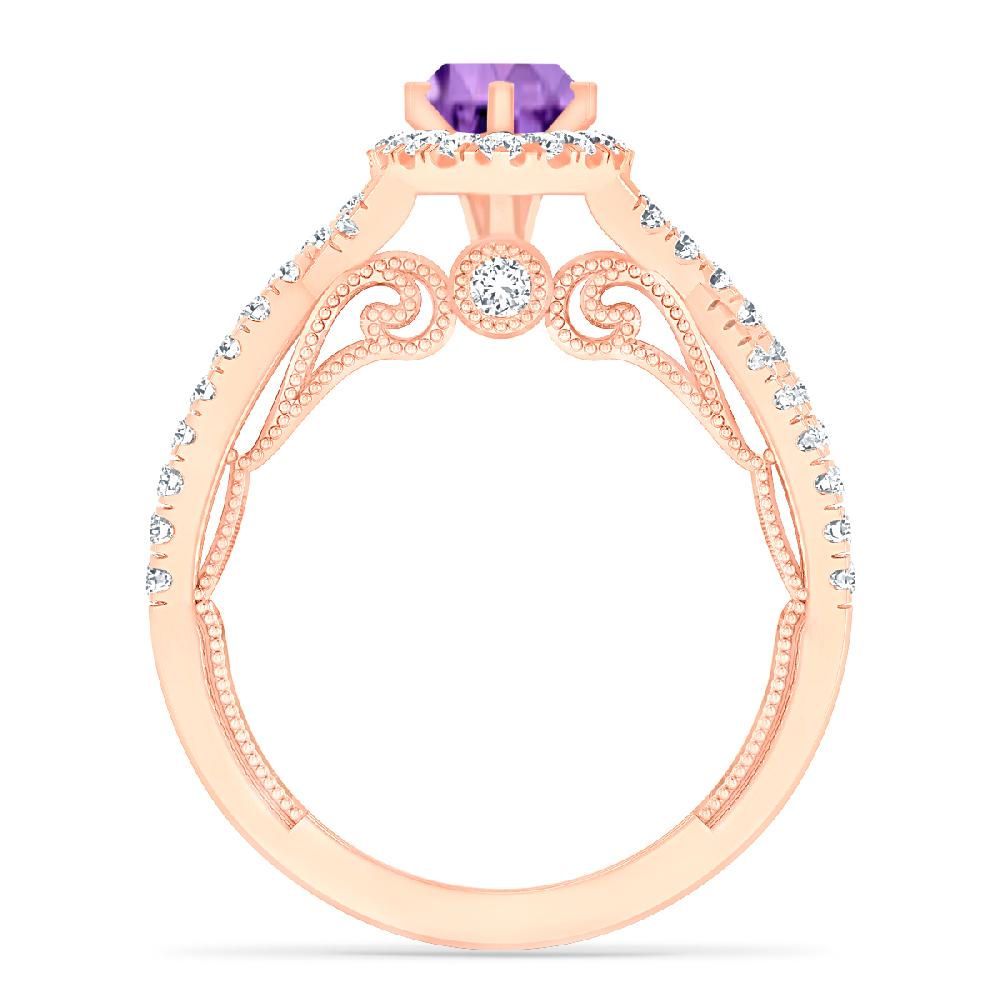 Rose Gold - Amethyst