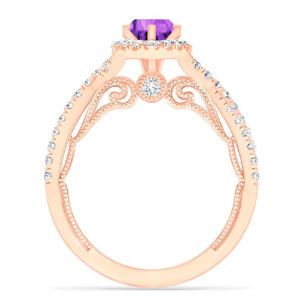 Rose Gold - Amethyst