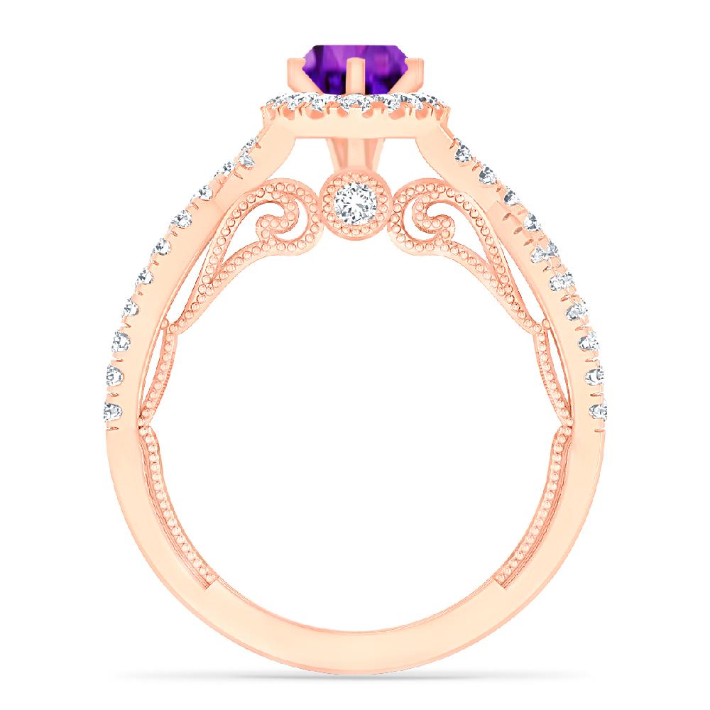 Rose Gold - Amethyst