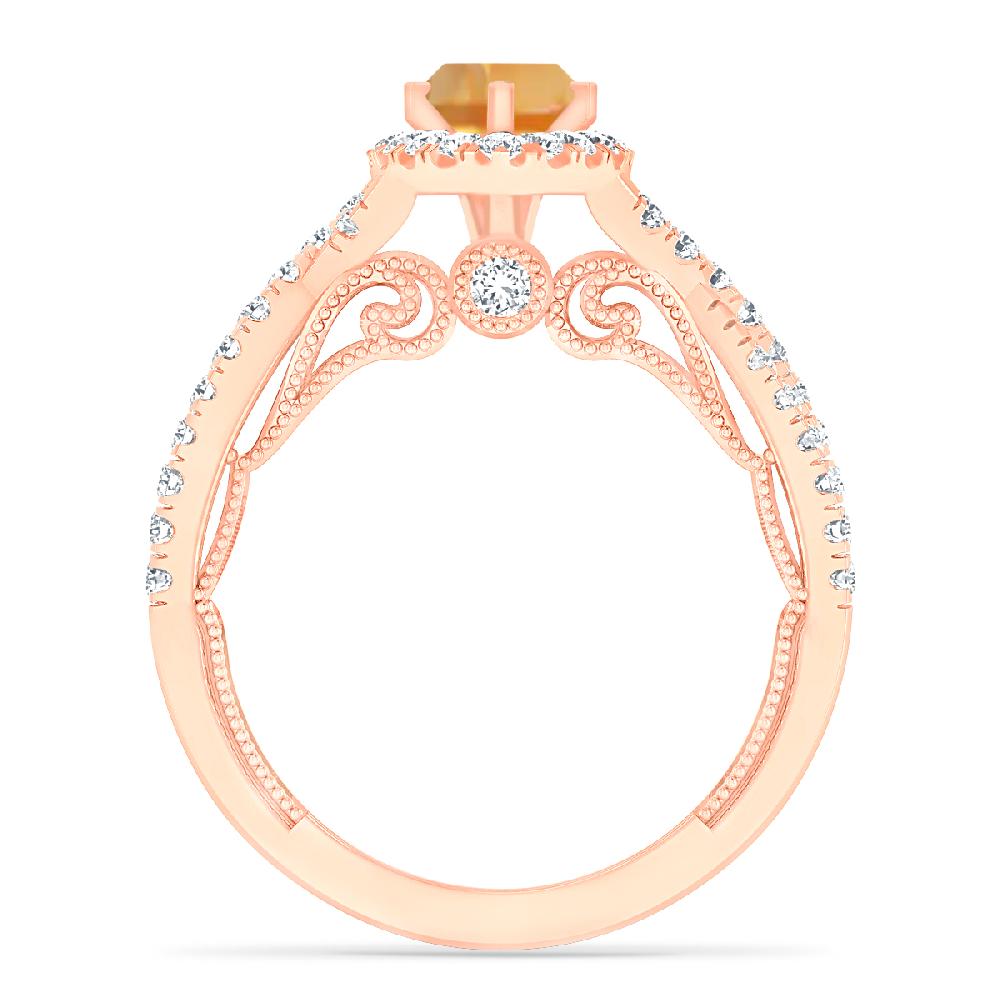 Rose Gold - Citrine