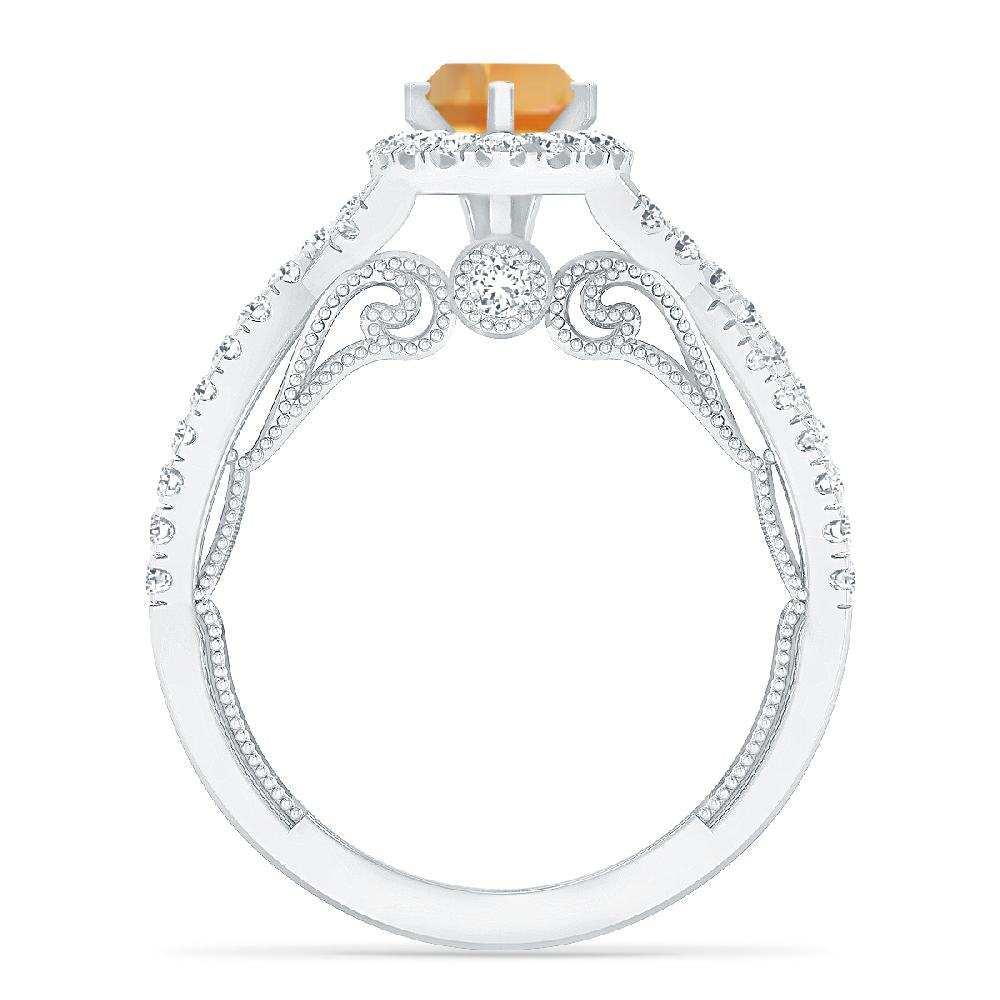White Gold - Citrine