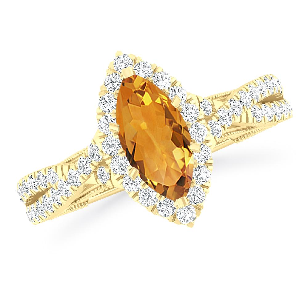 Yellow Gold - Citrine