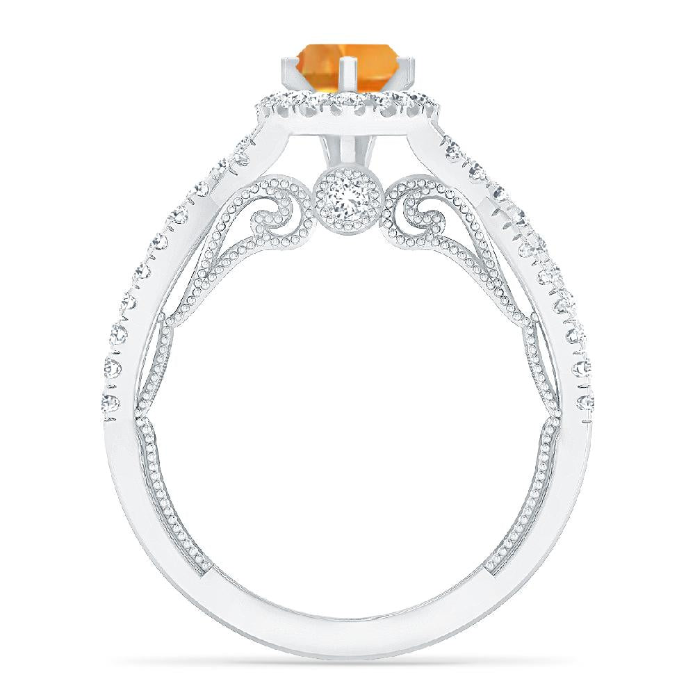White Gold - Citrine