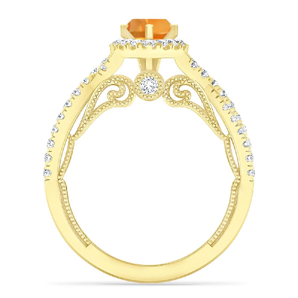 Yellow Gold - Citrine