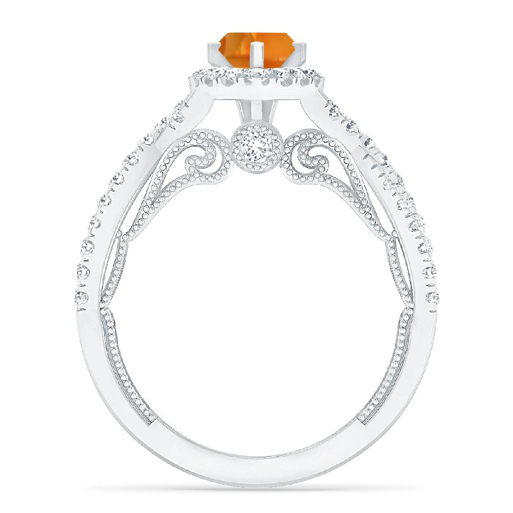 White Gold - Citrine